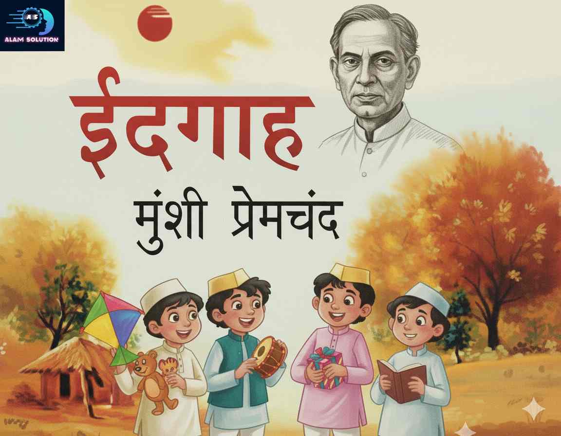 ईदगाह कहानी का सारांश -Class 11 Hindi Antra Chapter 1 Summary